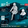 RESKIT RSF48-0134 Female driver for A/S-32A-31A Mule Tow Tractor (scene 2) (1 pcs) (3D Printed) (1/48)